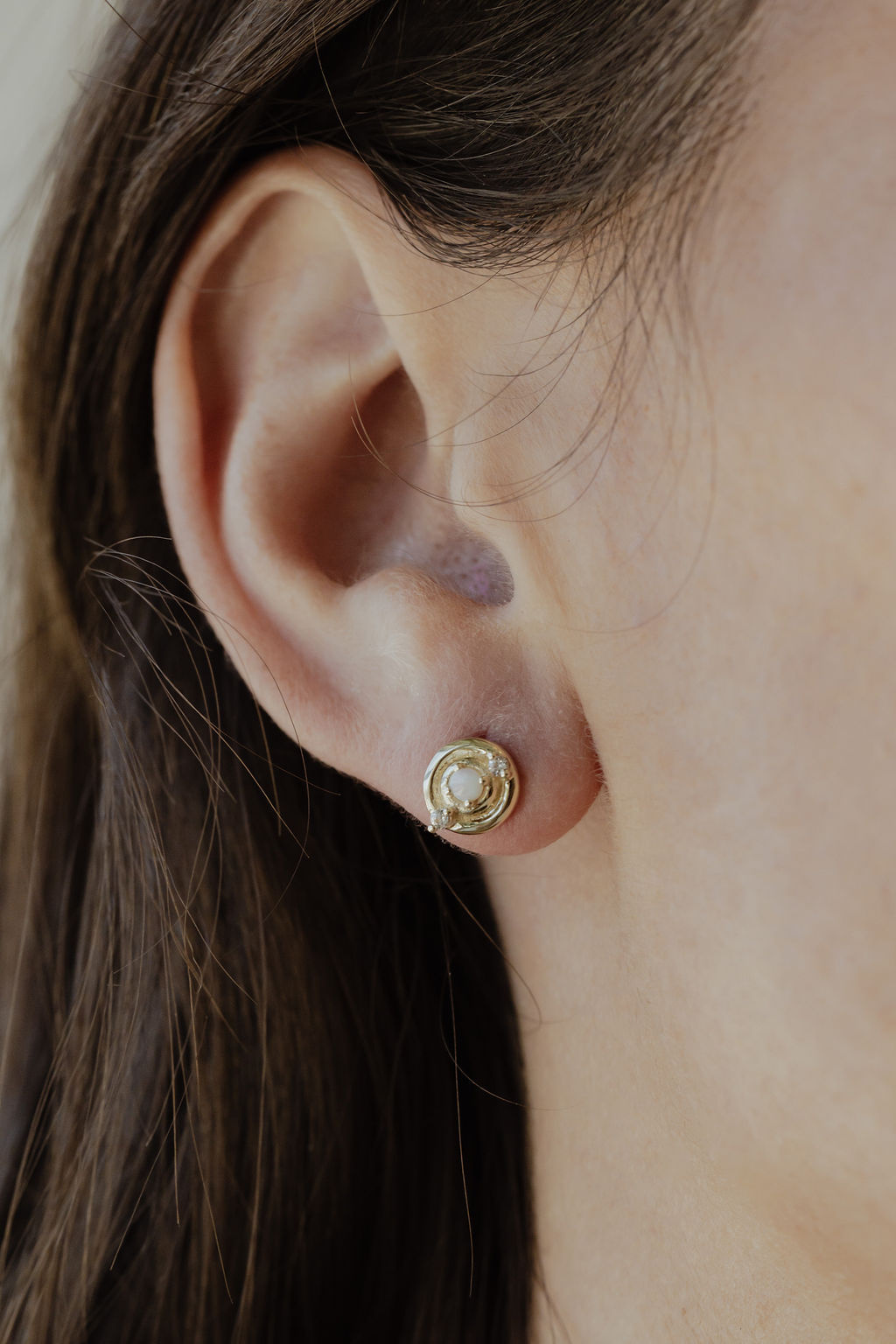 Elegant Circular Unique Metal Brilliant Drop Earrings For Women/Girls –  beadsnfashion