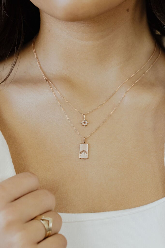 Sarah O The Mini Odyssey Pendant Necklace