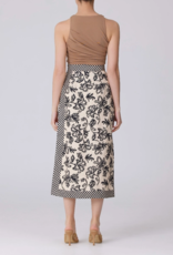 C/MEO C/MEO FAR FROM MIDI SKIRT