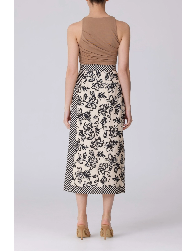 C/MEO C/MEO FAR FROM MIDI SKIRT