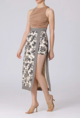 C/MEO C/MEO FAR FROM MIDI SKIRT