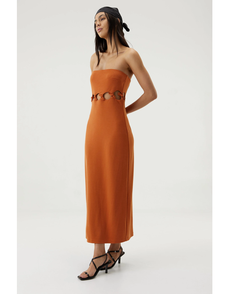 THIRD FORM THIRD FORM TIE DOWN STRAPLESS MIDI