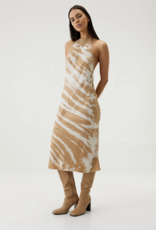 THIRD FORM THIRD FORM TWIST THROUGH BIAS HALTER MIDI