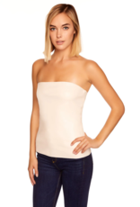 SUSANA MONACO SUSANA MONACO FAUX LEATHER TUBE TOP