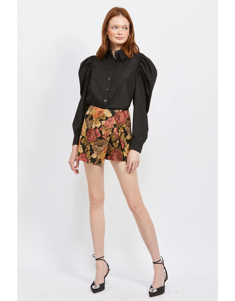 EN SAISON EN SAISON JACQUARD MINI SKORT