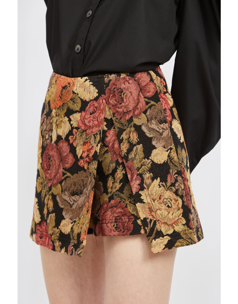 EN SAISON EN SAISON JACQUARD MINI SKORT