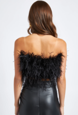 EN SAISON EN SAISON FEATHER BUSTIER