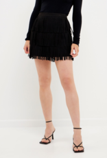 ENDLESS ROSE ENDLESS ROSE FRINGE SKIRT