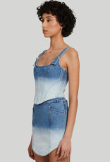 AMANDA UPRICHARD AMANDA UPRICHARD RAISA DENIM TOP