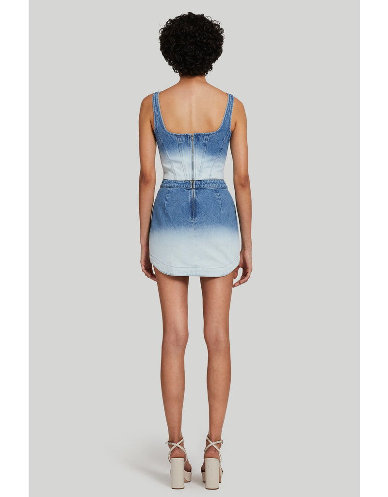 AMANDA UPRICHARD AMANDA UPRICHARD RAISA DENIM TOP