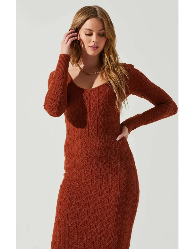 ASTR ASTR REGINA SWEATER DRESS