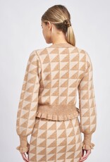 EN SAISON EN SAISON JACQUARD SWEATER