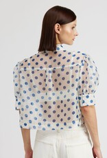 EN SAISON EN SAISON SLV POLKA DOT TOP
