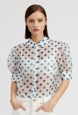 EN SAISON EN SAISON SLV POLKA DOT TOP