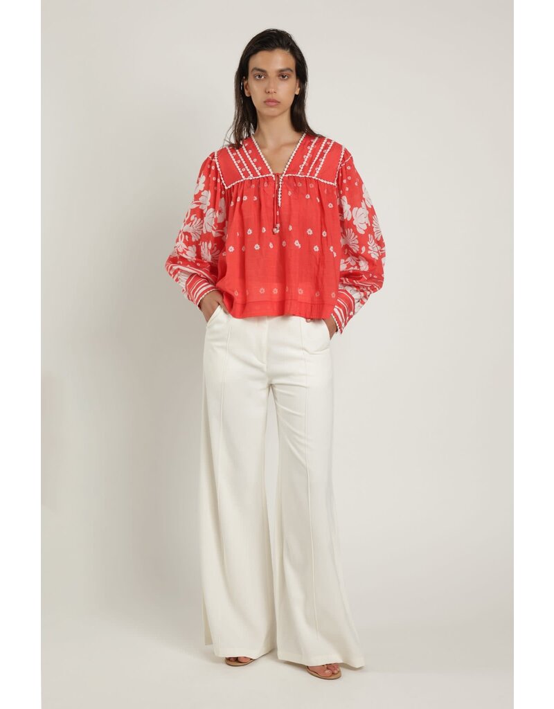 SABINA MUSAYEV SABINA MUSAYEV PEONY TOP