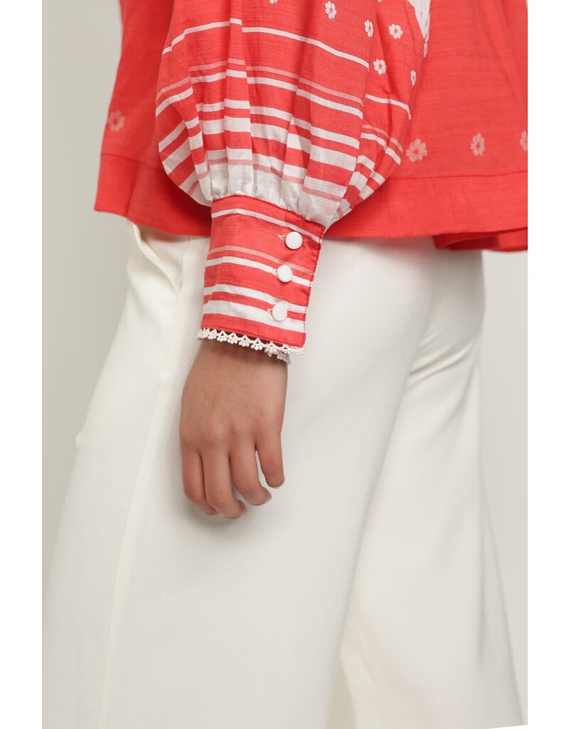 SABINA MUSAYEV SABINA MUSAYEV PEONY TOP