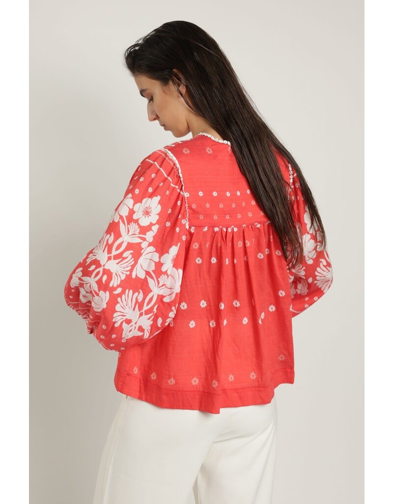 SABINA MUSAYEV SABINA MUSAYEV PEONY TOP