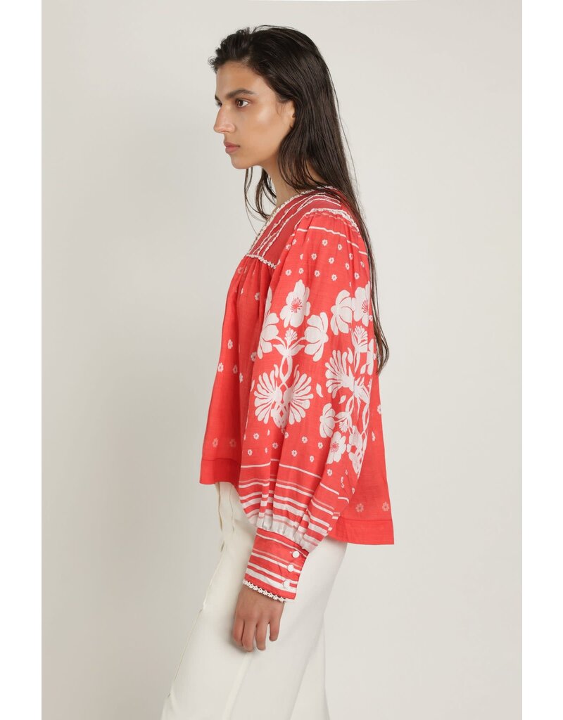 SABINA MUSAYEV SABINA MUSAYEV PEONY TOP