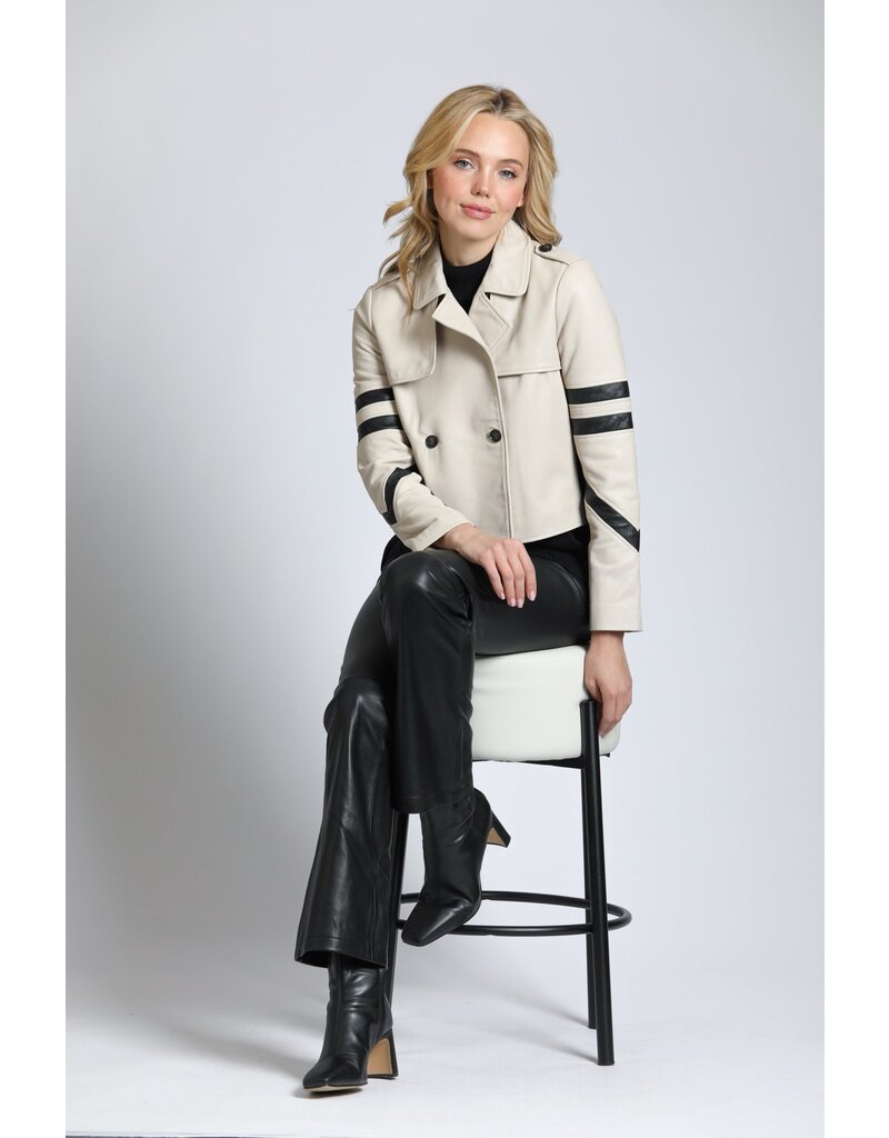 APNY APNY CMOBO LEATHER JACKET