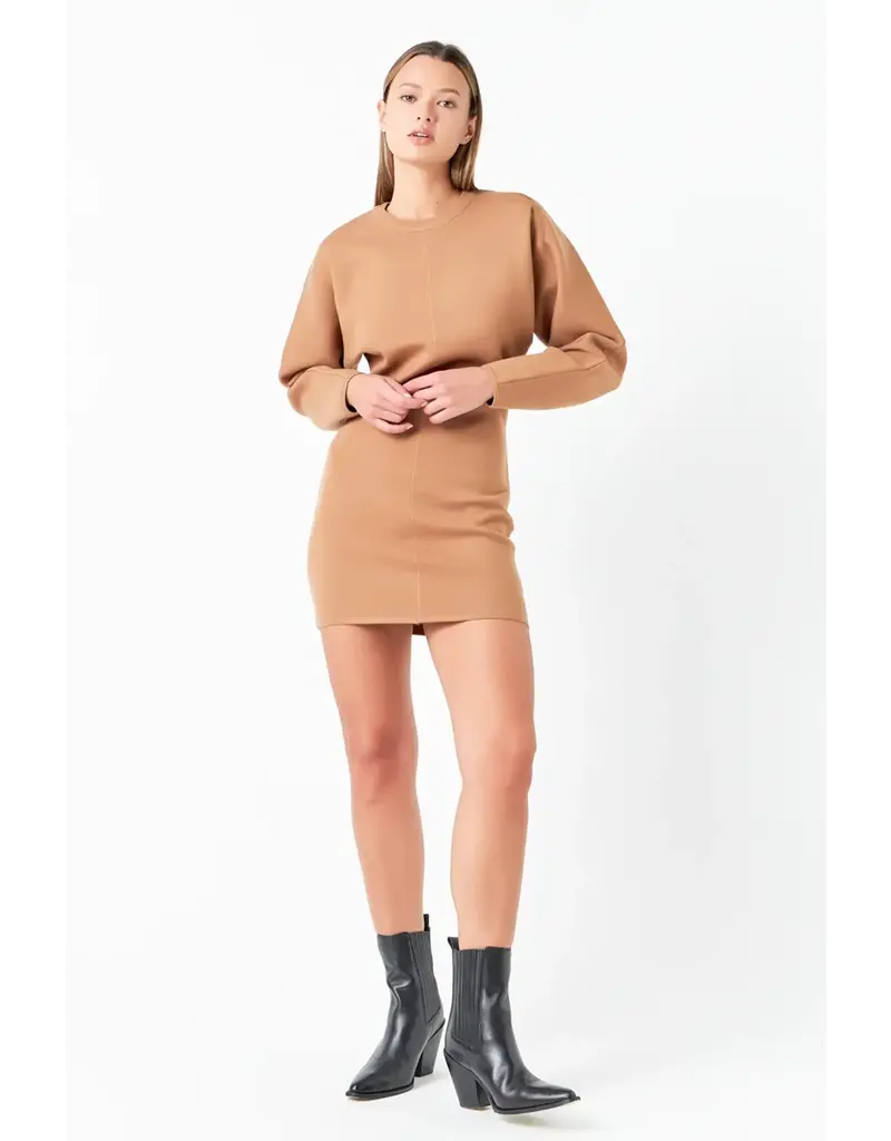 GREY LAB GREY LAB KNIT MINI DRESS