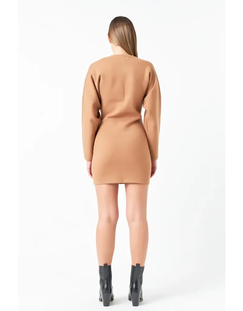 GREY LAB GREY LAB KNIT MINI DRESS