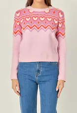ENGLISH FACTORY ENGLISH FACTORY FAIRISLE SWEATER