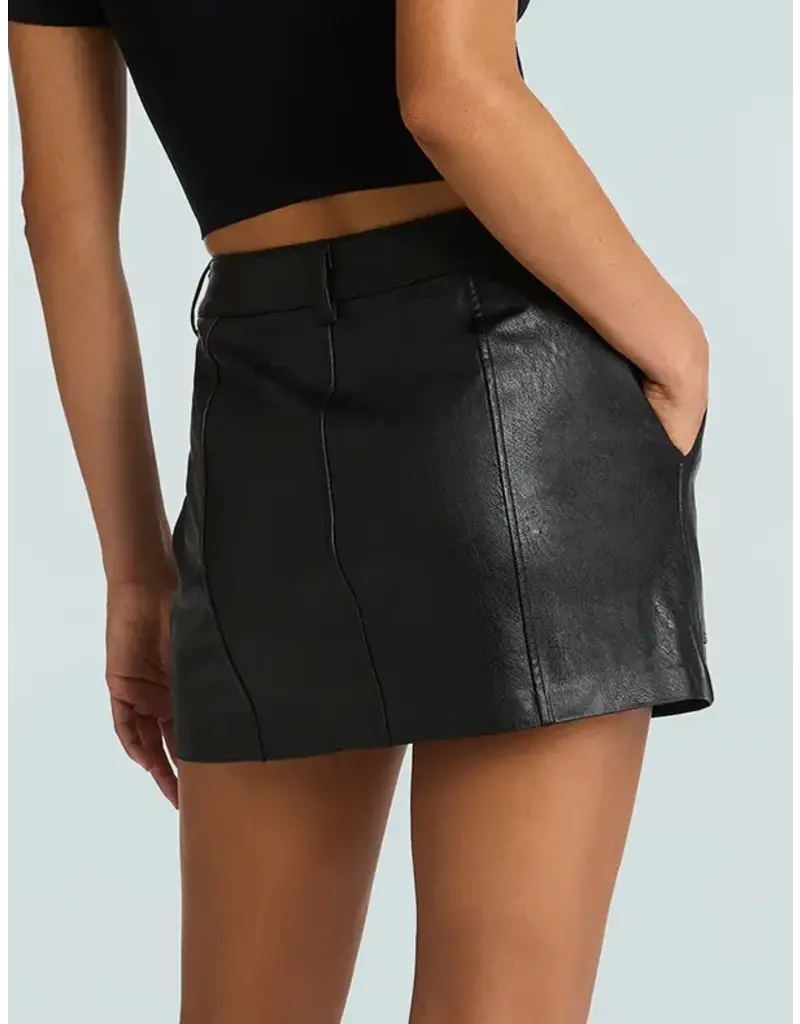 COMMANDO COMMANDO LEATHER LIKE SKIRT