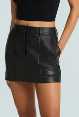 COMMANDO COMMANDO LEATHER LIKE SKIRT