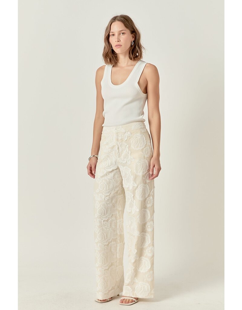 ENDLESS ROSE ENDLESS ROSE FLORAL PANT