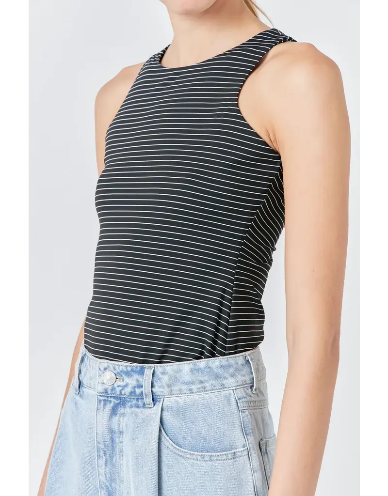 GREY LAB GREY LAB STRIPE BODYSUIT