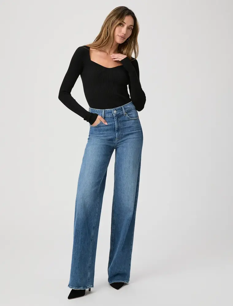 PAIGE PAIGE SASHA HIGH RISE WIDE LEG