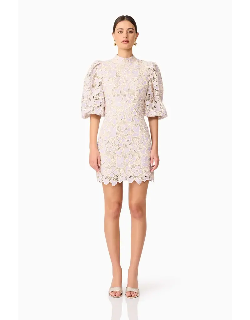 ELLIATT ELLIATT JASMINE LONG SLEEVE MINI LILAC