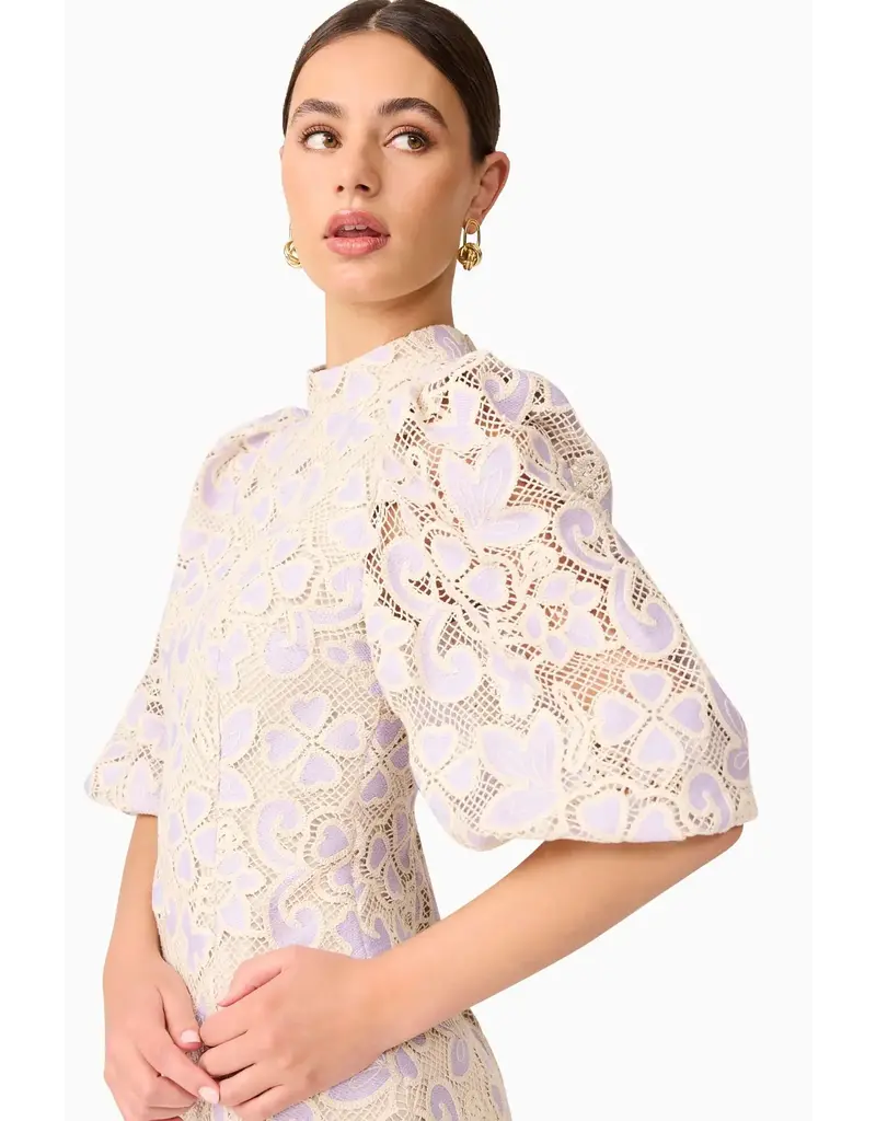 ELLIATT ELLIATT JASMINE LONG SLEEVE MINI LILAC