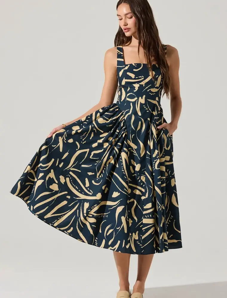 ASTR ASTR VINYA DRESS