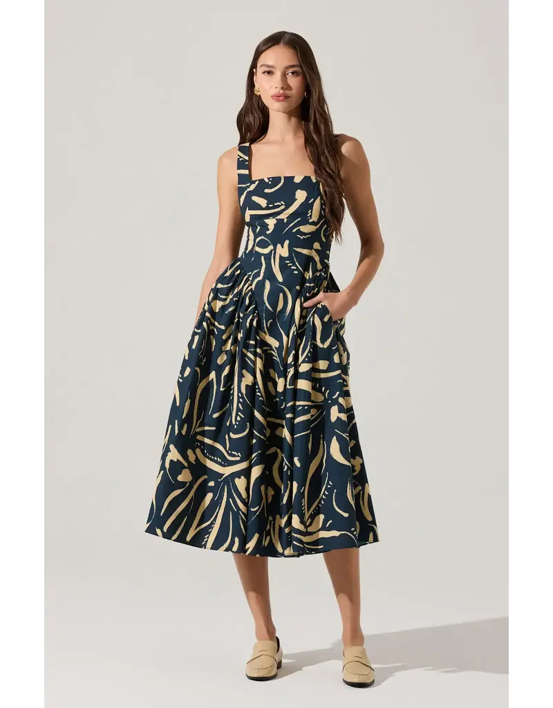 ASTR ASTR VINYA DRESS