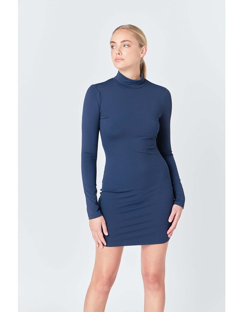 ENDLESS ROSE ENDLESS ROSE MOCK NECK DRESS