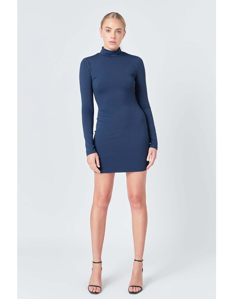ENDLESS ROSE ENDLESS ROSE MOCK NECK DRESS