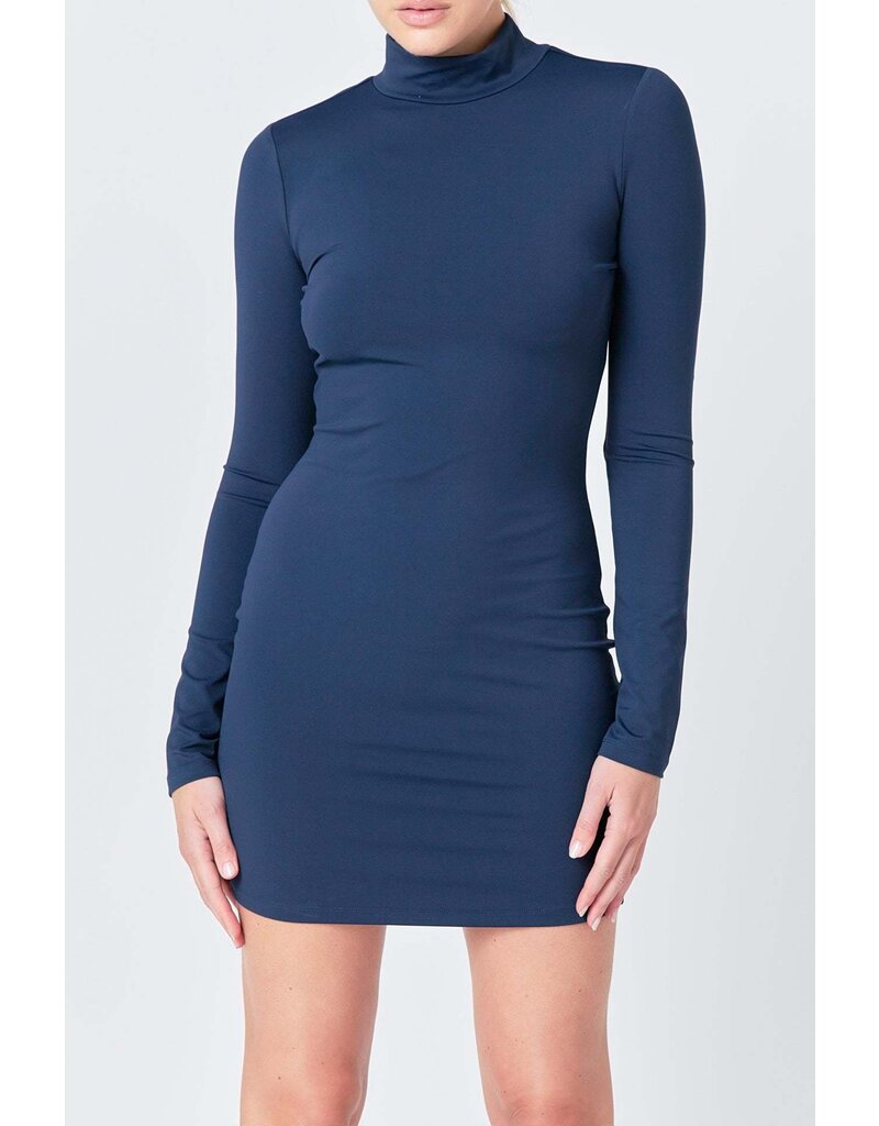 ENDLESS ROSE ENDLESS ROSE MOCK NECK DRESS