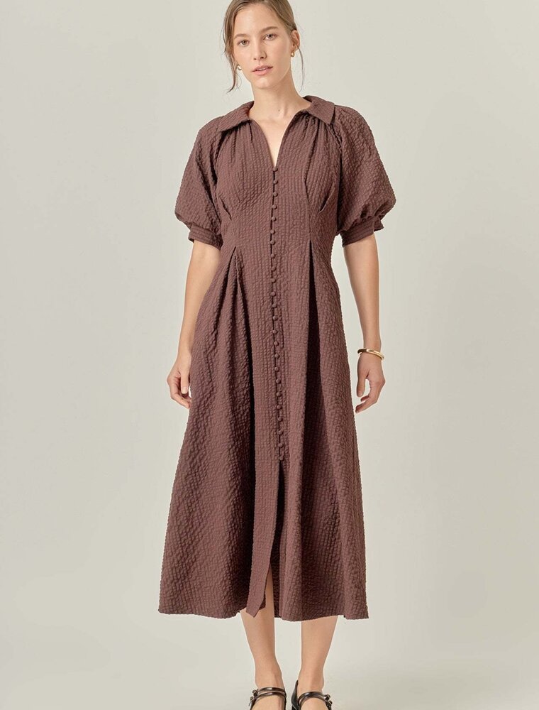 ENGLISH FACTORY ENGLISH FACTORY SHIRT DRESS