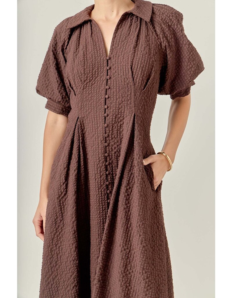 ENGLISH FACTORY ENGLISH FACTORY SHIRT DRESS