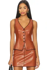 AMANDA UPRICHARD AMANDA UPRICHARD GINGER VEST
