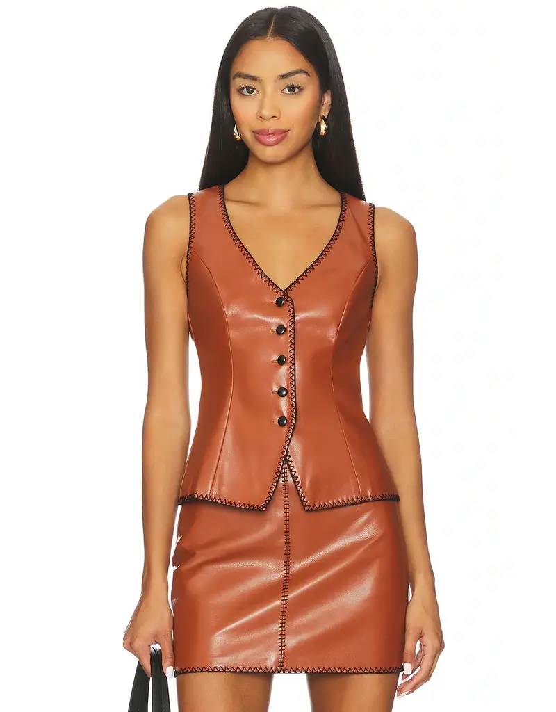 AMANDA UPRICHARD AMANDA UPRICHARD GINGER VEST
