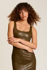 COMMANDO COMMANDO LEATHER LIKE DRESS