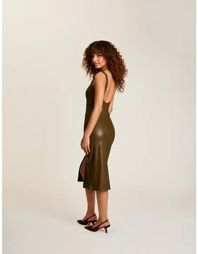 COMMANDO COMMANDO LEATHER LIKE DRESS