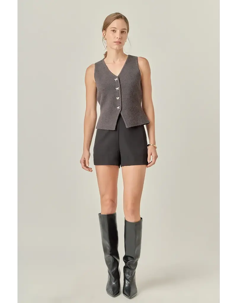 ENGLISH FACTORY ENGLISH FACTORY KNIT VEST