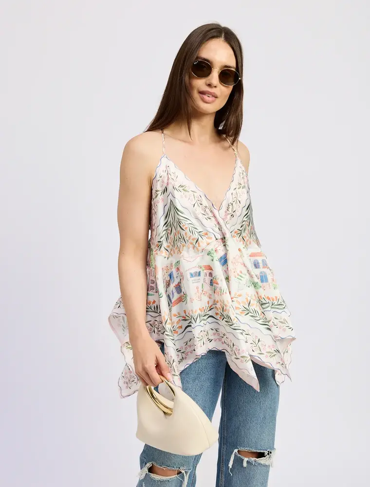 EN SAISON EN SAISON SCARF TANK