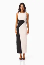 ELLIATT ELLIATT POLOMA GOWN BLK/WHT