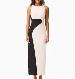 ELLIATT ELLIATT POLOMA GOWN BLK/WHT