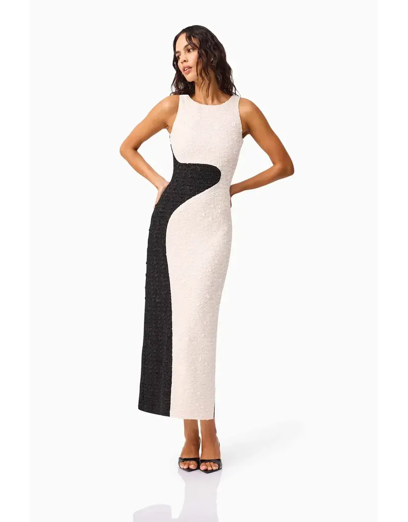 ELLIATT ELLIATT POLOMA GOWN BLK/WHT