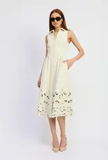 EN SAISON EN SAISON LASERCUT HEM MIDI